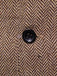 Gilet de Costume Top Vintage Unisexe Avec Buttons Noir