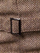 Gilet de Costume Top Vintage Unisexe Avec Buttons Noir