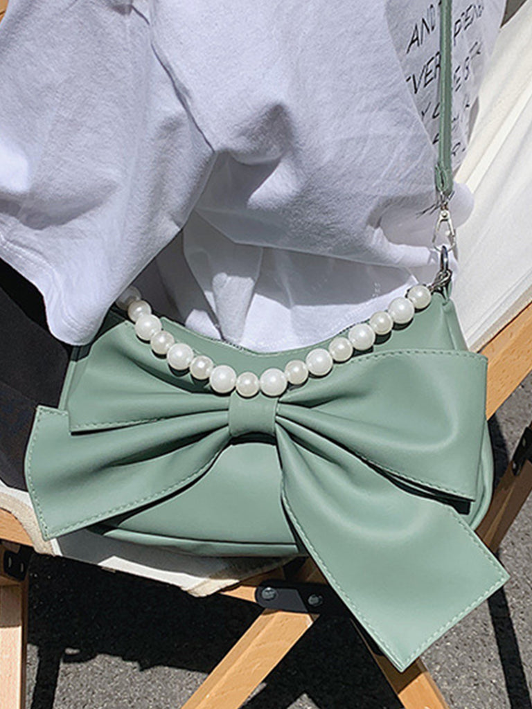 Sac à Papillon Nœud avec Chaînes de Perles