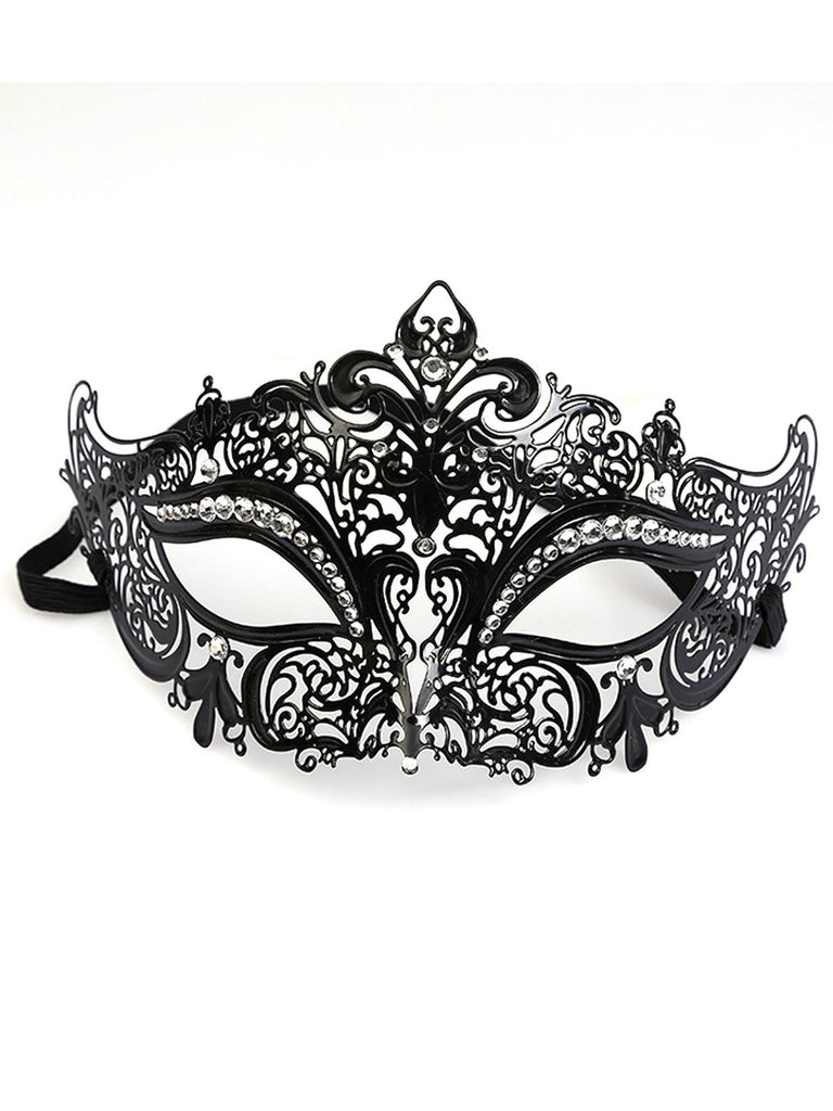 Mascarade en Strass Métallique