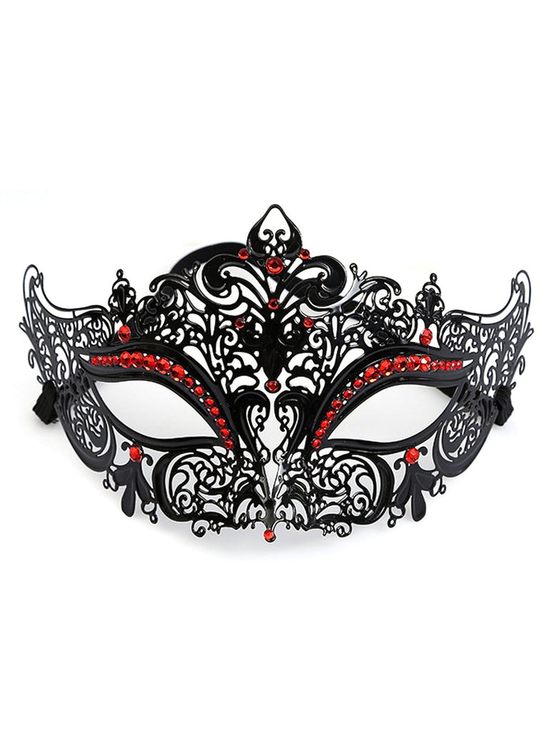 Mascarade en Strass Métallique