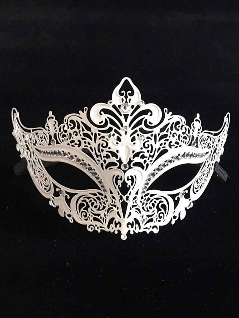 Mascarade en Strass Métallique