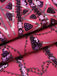 Robe Charleston Rouge Vintage Années 20 à Paillettes Sans Manches Col en V