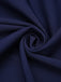 Robe patchwork rayée bleu marine années 1950