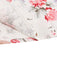 Robe trapèze florale à lacets et col en V des années 1950