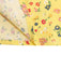 Robe trapèze florale à lacets et col en V des années 1950