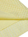 Mini-robe jaune à boutons et col carré des années 1950