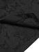 Robe noire sans manches papillon brodée des années 1960