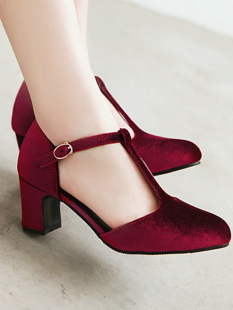 Chaussures à plateforme à semelle optique pour femmes,talons épais Mary Chaussures à plateforme à semelle optique pour femmes,talons épais Mary