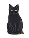 Sac de chat noir mignon d'Halloween