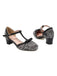Chaussures à talons Mary Jane à boucle en laine