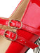 Chaussures Mary Jane à talons épais imprimé zèbre Décor nœud papillon