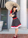 Robe Rockabilly Swing Vintage Année 50 Pois Ceinturée Cocktail