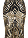 Robe Charleston Longue Vintage Année 20 Paillettes Dos Or Soirée Cocktail
