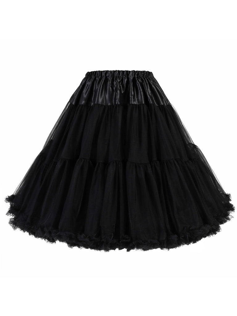 joli jupon vintage, jolie dentelle Taille 48/50 taille élastique ref joli jupon vintage, jolie dentelle Taille 48/50 taille élastique ref