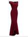 Robe de Soirée Glamour Sirène Vintage Année 50 Épaule Nue Chic et Classe