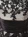 Robe de soirée pin-up vintage en dentelle florale et patchwork