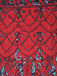 Robe Charleston Vintage Année 20 Gatsby Flapper Perlées Frangées Chic