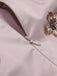 [Pré-vente] Robe trapèze violette en dentelle papillon années 1950