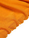 Robe crayon à lacets à licou plissée orange unie