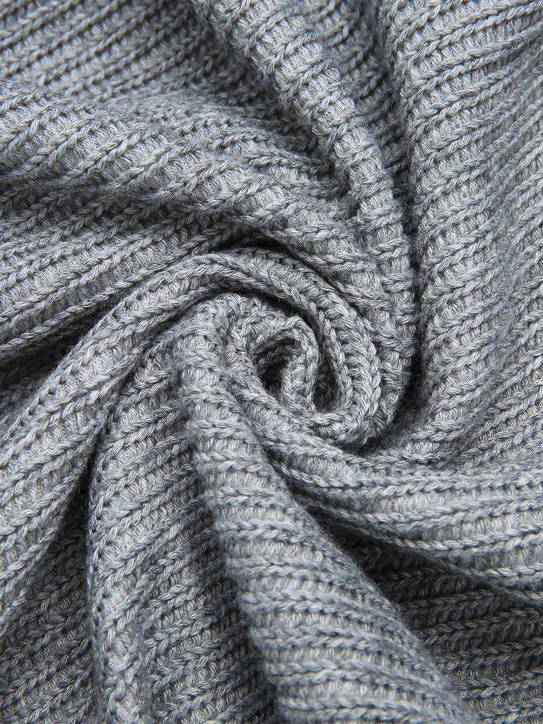 Robe crayon patchwork à carreaux grise années 1960
