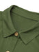 Robe fendue à ceinture verte des années 1940