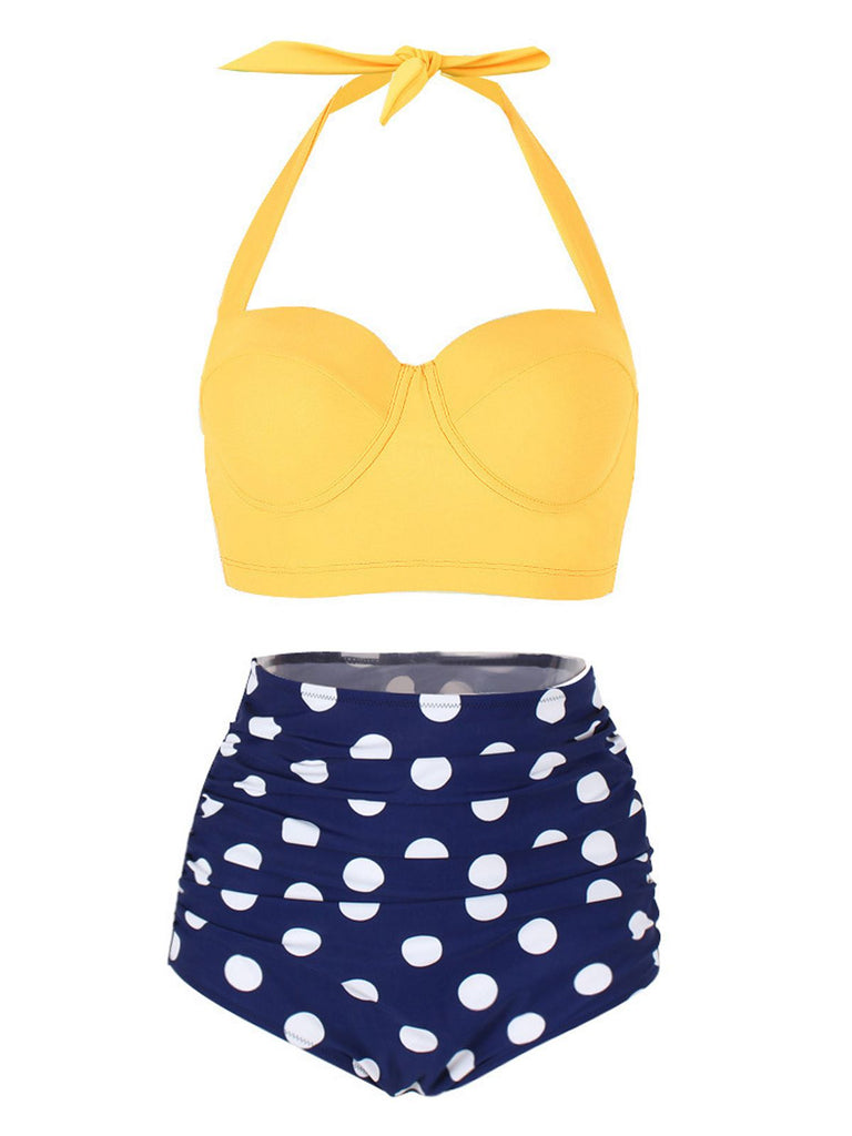 Maillot de bain retro taille haute cheap