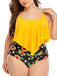 Maillot de Bain Grande Taille Tournesols