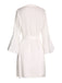 Chemise de nuit en patchwork de dentelle blanche des années 1960 2PCS