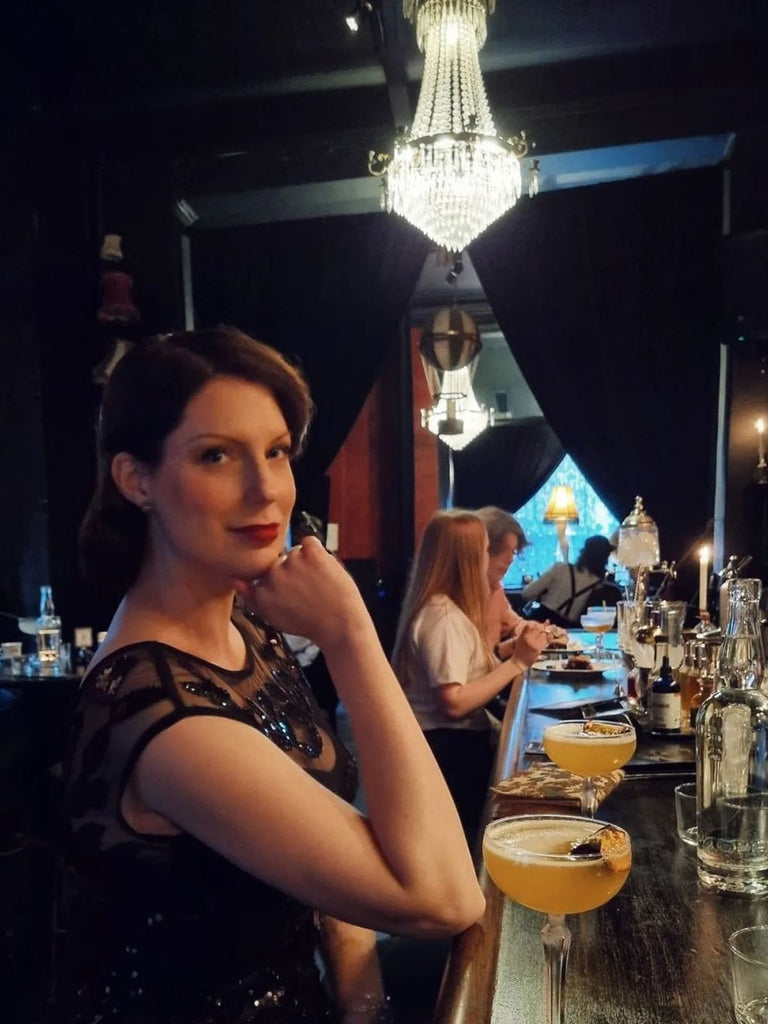 Robe Charleston Vintage Flapper Année 20 Gatsby Maxi à Paillettes Noire Soirée