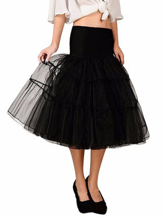 Jupon Vintage Années 50 Tutu Ballet en Tulle Rétro Chic
