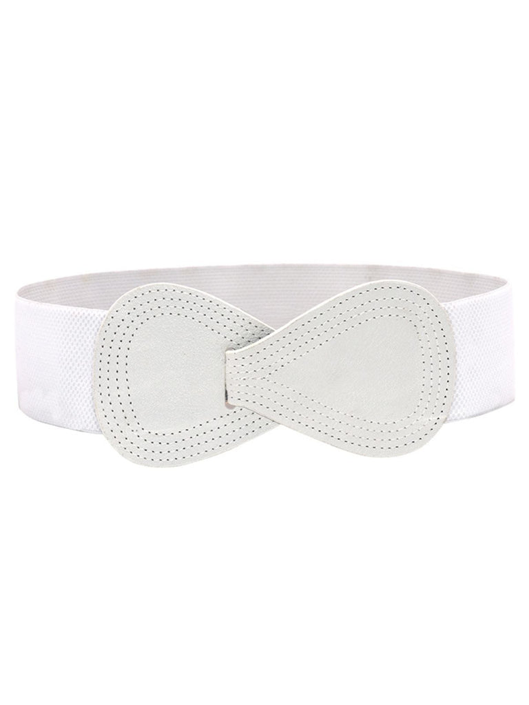 Ceinture vintage en cuir extensible
